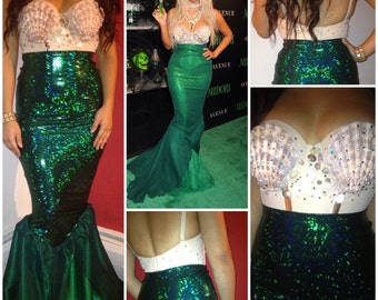 Kim K mermaid costume