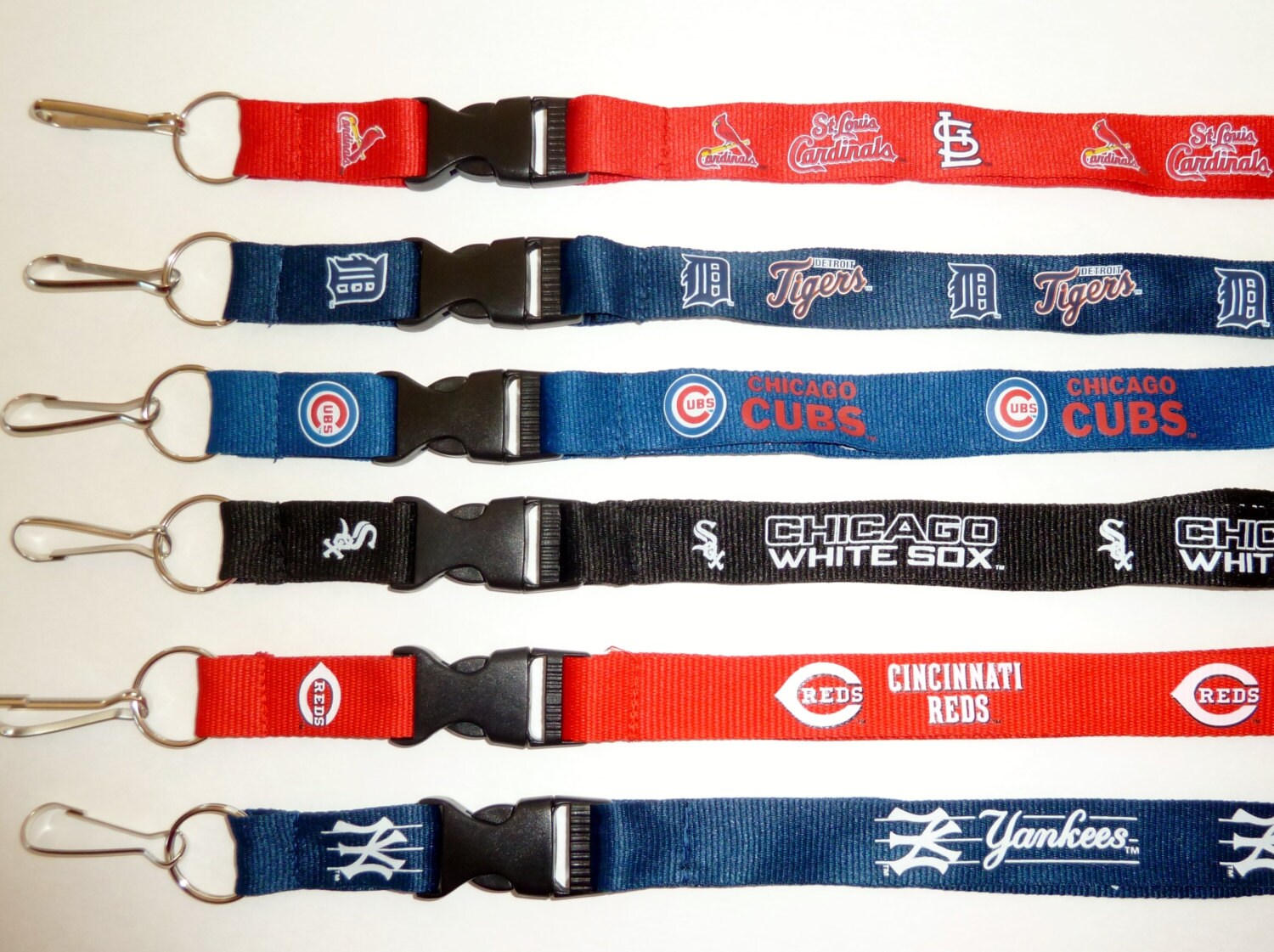 Major League Baseball Assorted Lanyards by tbashdesigns on Etsy