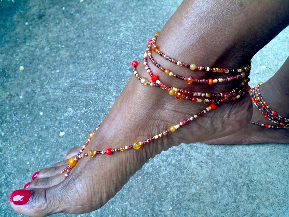 bottomless beach sandals