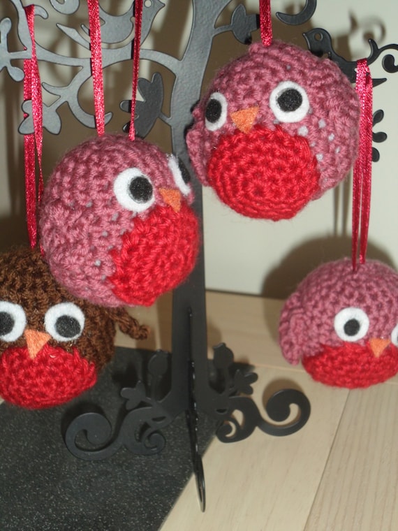 Crochet Robin Decoration - ideal for Christmas Tree