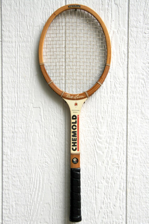 Tennis Racket Racquet Vintage Chemold Rod Laver