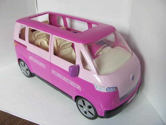 barbie mini van car