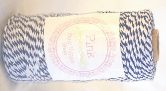 THICK Bakers TWINE-NaVY BLue--12 ply-100yds-Full Spool--Packaging, Gifts,Weddings, Party Favor Embellishments Il_570xn