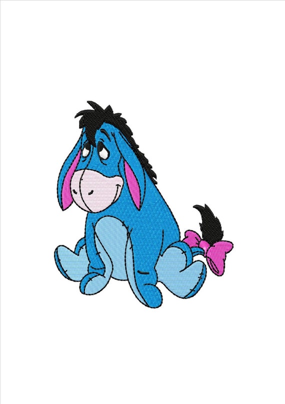 Items similar to eeyore machine embroidery design on etsy Items similar to eeyore machine embroidery design on etsy