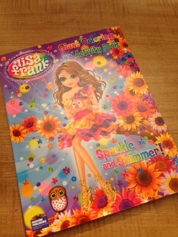 Download Lisa Frank Giant Coloring and Activity Book Sparkle and