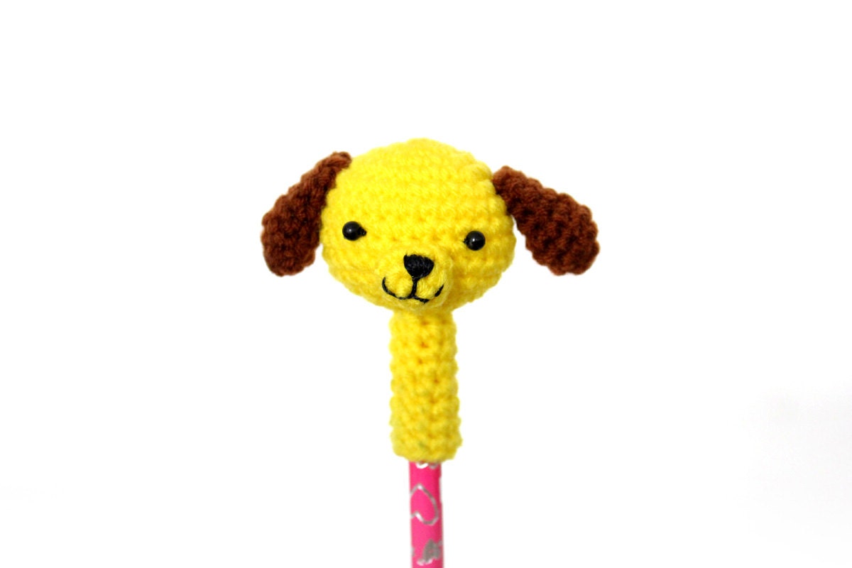 dog pencil toppers
