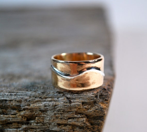 Mens Wedding Band - Mens Wedding Ring - Mens Gold Wedding Band - Mens Gold Wedding Ring - Unique Mens Wedding Band - Custom Wedding Band