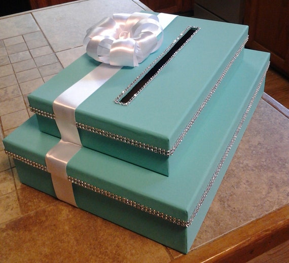 New Tiffany & Co inspired money gift card two tier by