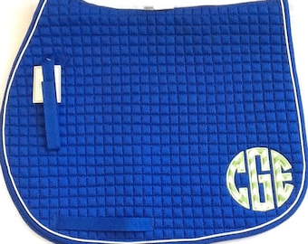 Monogram Saddle Pad