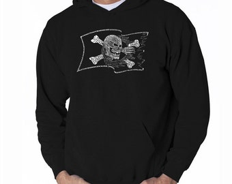 Men's Hooded Sweatshirt Mark Twain by lapopart on Etsy