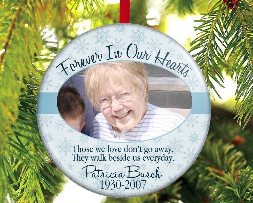 memorial christmas ornament forever in our hearts in memorial christmas ornament forever in our hearts in
