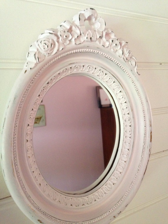shabby chic pink distressed mirror shabby chic pink distressed mirror