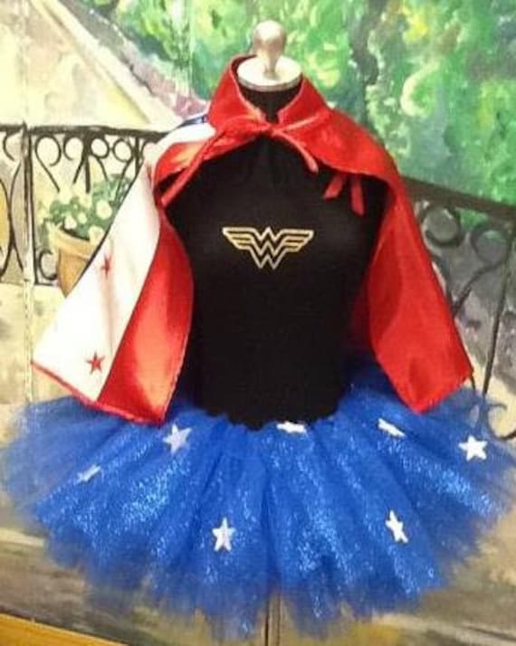 Wonder Woman Adult tutu costume by parisianbridal on Etsy