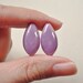 Phosphosiderite Smooth Halfdrilled Marquise 10x20x6 mm 1 Pair Perfect for earrings H5648