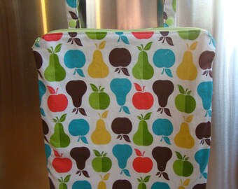 Made to Order: Kitchen Wet Bag 12" X 15", zippered with oven bar handles, you choose the print!