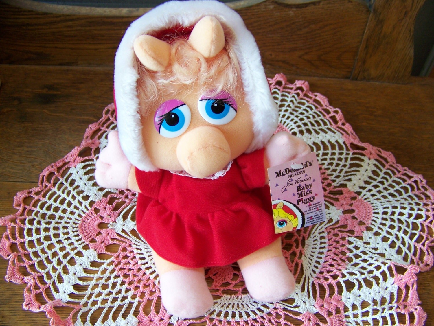 vintage miss piggy doll