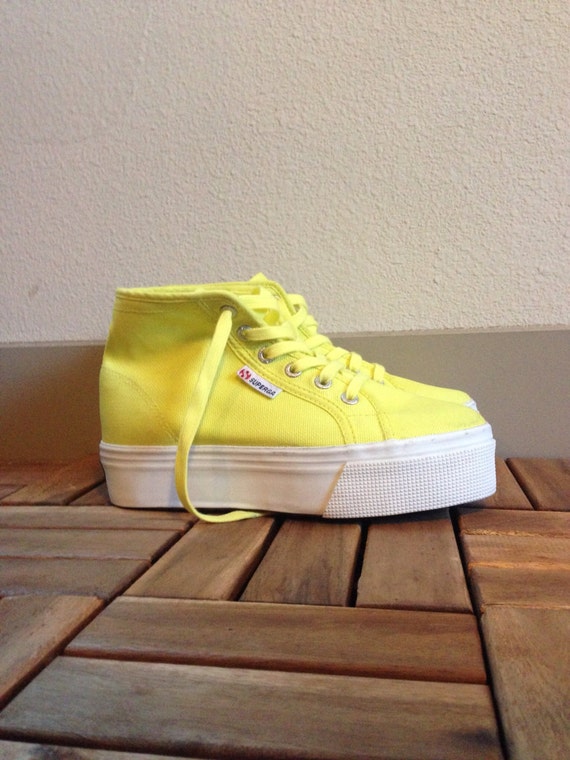 superga platform sneakers high top