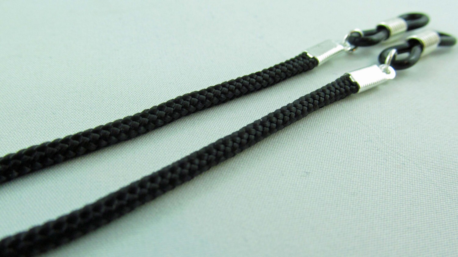 Simple Black Cord Eyeglasses Chain for men or women glasses