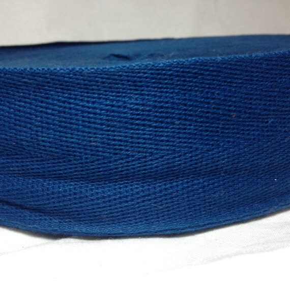 Cotton Twill Tape Binding 2 inches wide 10 yards long Navy Blue from