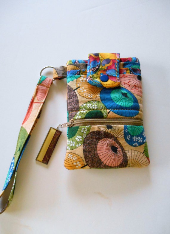 cell phone wallet wristlet