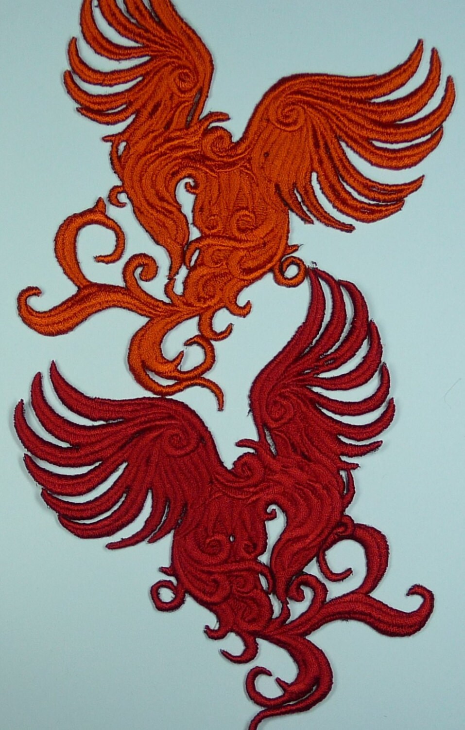 Embroidered Phoenix Motif / Patch / Badge / Applique Lots of