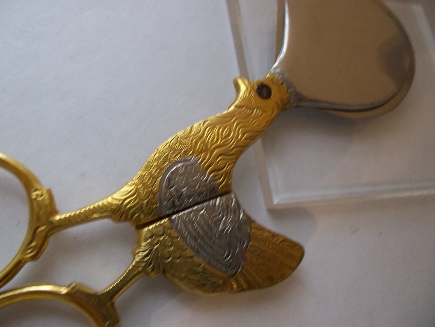 ViNTAGE HOFFRiTZ GERMANY EGG SHEARS SCiSSORS