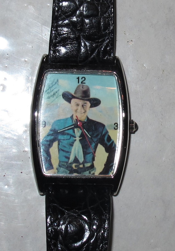 vintage wrist watch hopalong cassidy