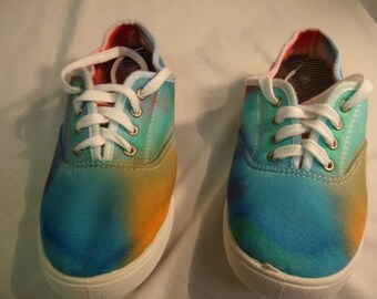 tie dye bobs shoes