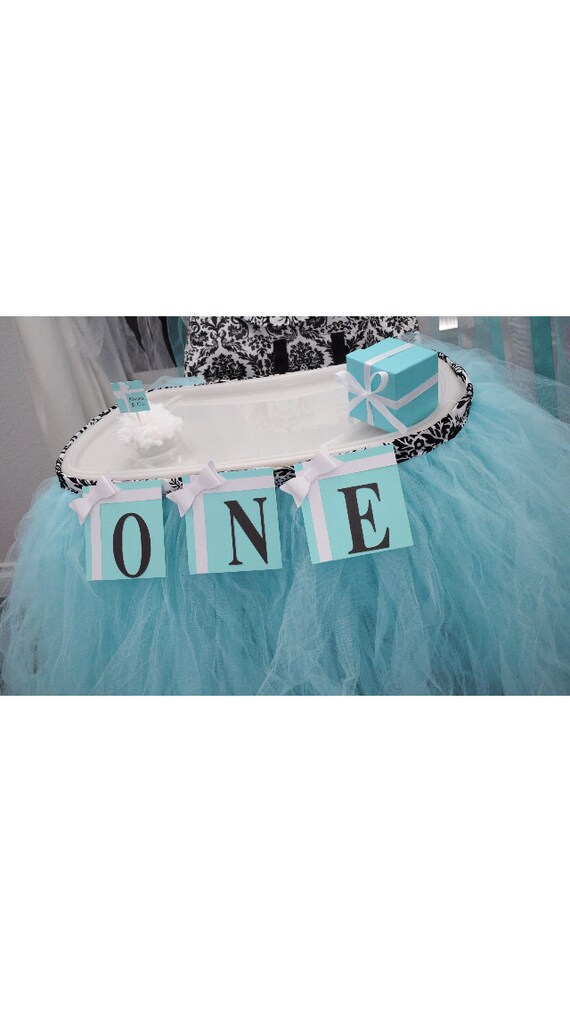 High Chair ONE Banner by BASHPartyCo on Etsy