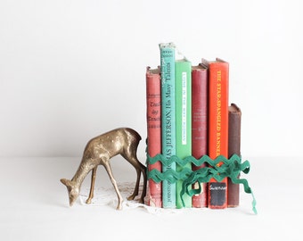 Vintage Multicolor Book Set