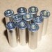 40 Caliber SW BRASS Bullet Valve Tire Stem Caps 4 Brass .40