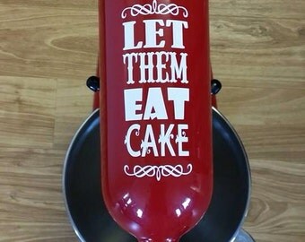 Kitchen Aid Decal, kitchen aid mixer decal, kitchen aid mixer decal, mixer decal, mixer sticker