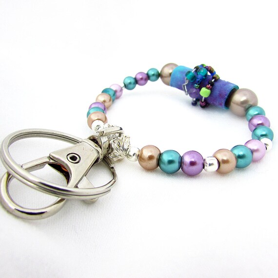 Keychain Bracelet Stretch Keychain Bracelet Wrist Keychain