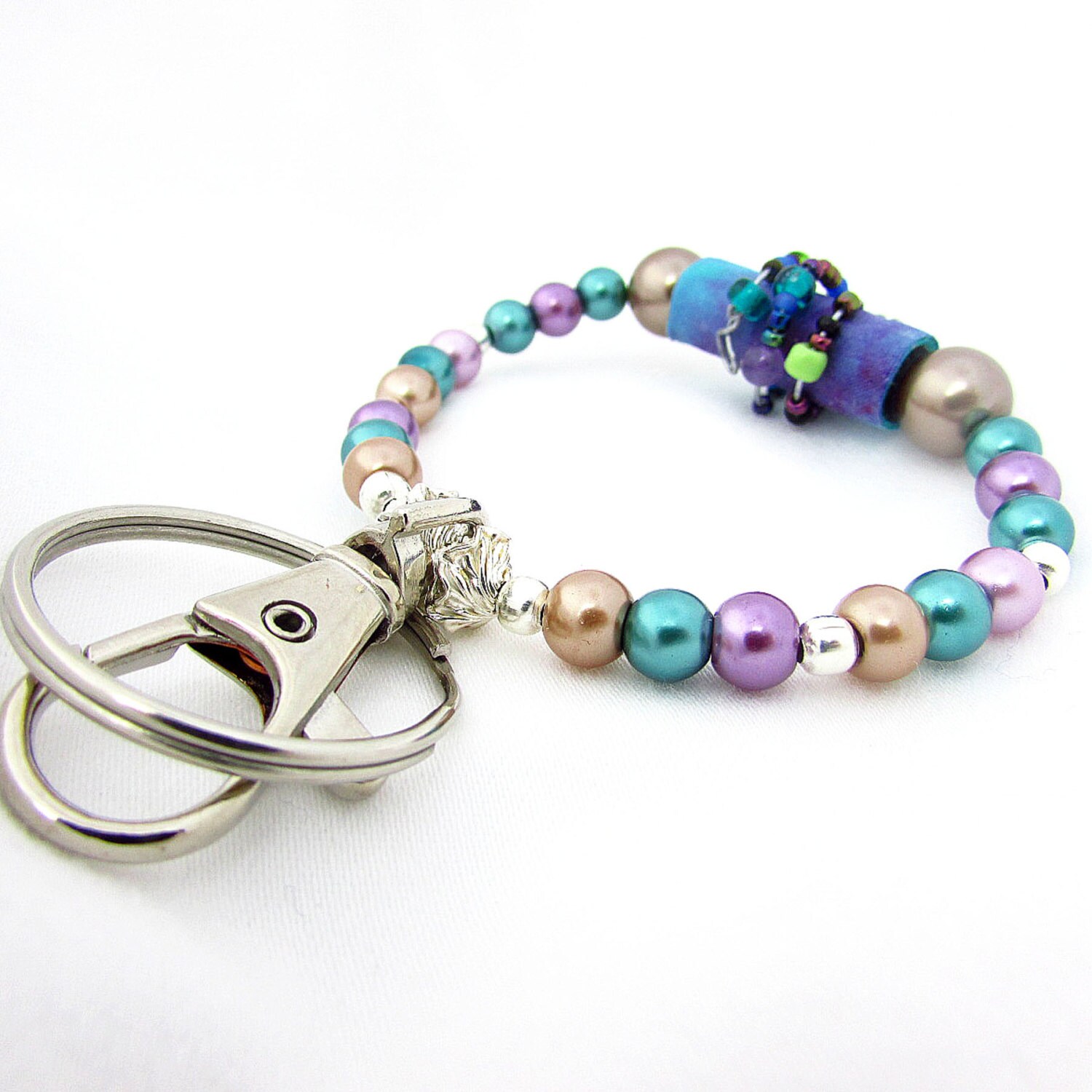 Keychain Bracelet Stretch Keychain Bracelet Wrist Keychain