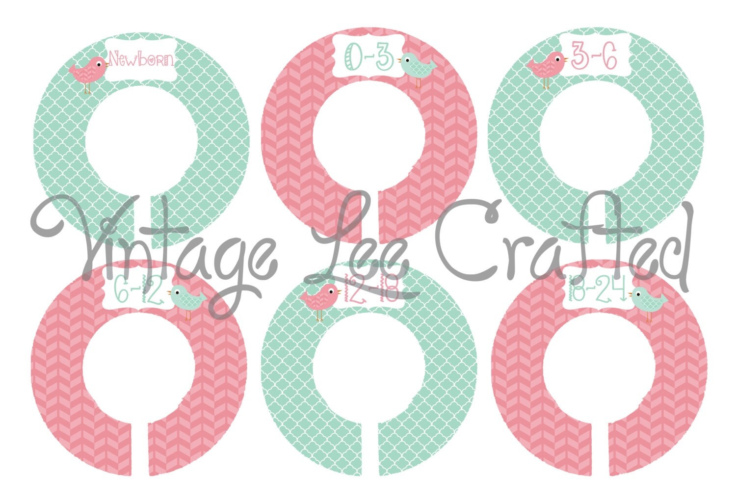 bebé ropa separadores separadores para niña vivero de aves