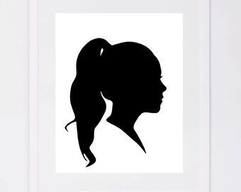 As seen in Good Housekeeping, Custom Silhouette Printable