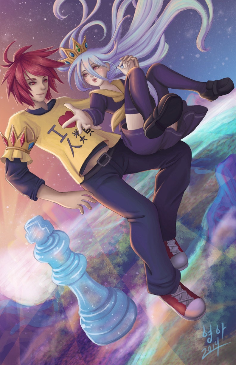 No Game No Life Shiro Sora Aschente