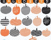 80% OFF SALE pumpkin jack o lantern clipart, commercial use, vector graphics, digital clip art, digital images - CL565 Il_170x135