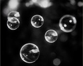 Black and White Photography - bubbles formation bathroom decor bath print bubble wall art gray print abstract art 8x8 print 5x5, "Formation" Black and White Photography - bubbles formation bathroom decor bath print bubble wall art gray print abstract art 8x8 print 5x5, "Formation"