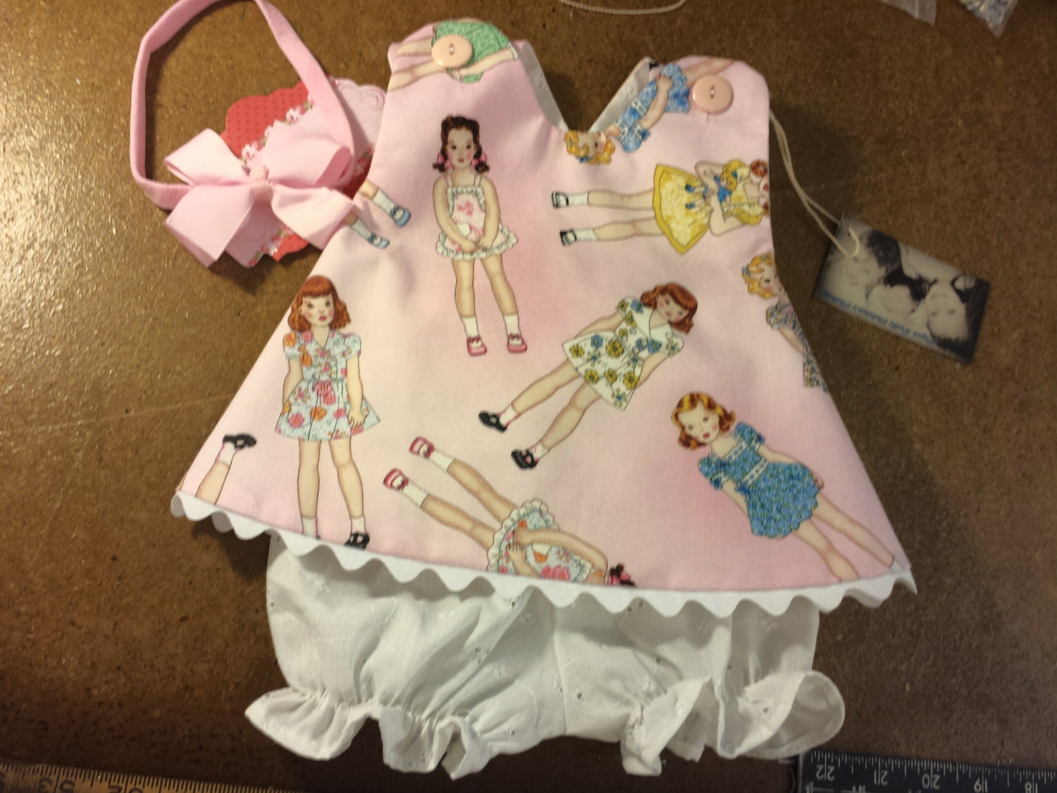 Baby Girls Dress and Diaper cover Baby Girls outfit Girls