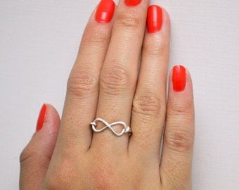 Silver Infinity Ring