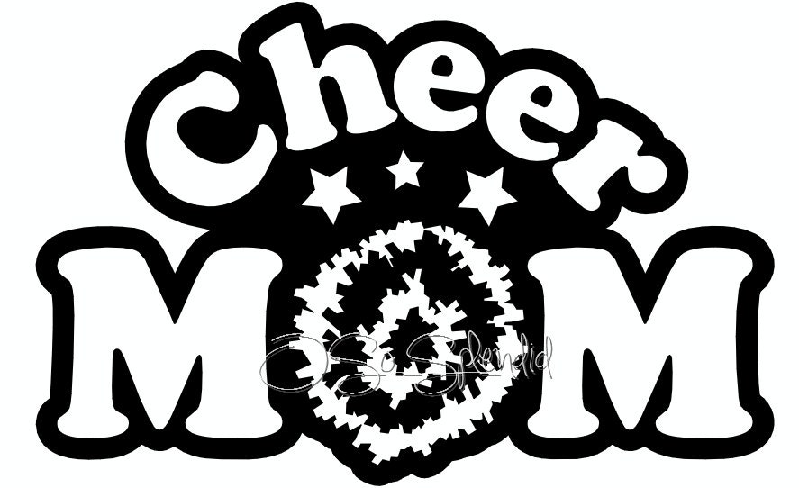 Download Cheer Mom Digital File Vector Graphic Personal Use
