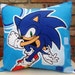 sonic the hedgehog cushion