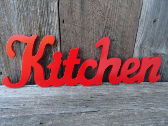 Kitchen Wall Decor Apple Red Kitchen Wall Sign Dining Room