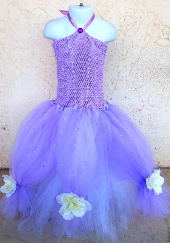 Princess Sofia the first inspired tutu dress costume