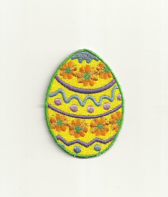 Easter Egg Patch Custom Made