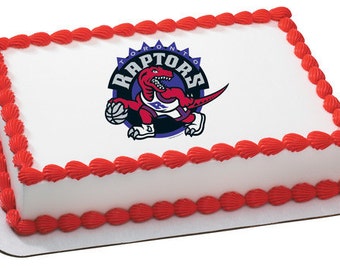 Toronto Raptors Cakes NBA Toronto Raptors Edible Image Cake Topper