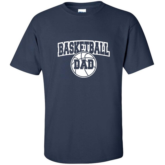 Basketball Dad Fathers Day Jersey Uniform Mens T by BLACKOUTTEES