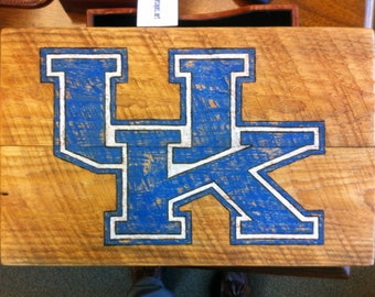 Handmade University of Kentucky Wildcats Wood Sign