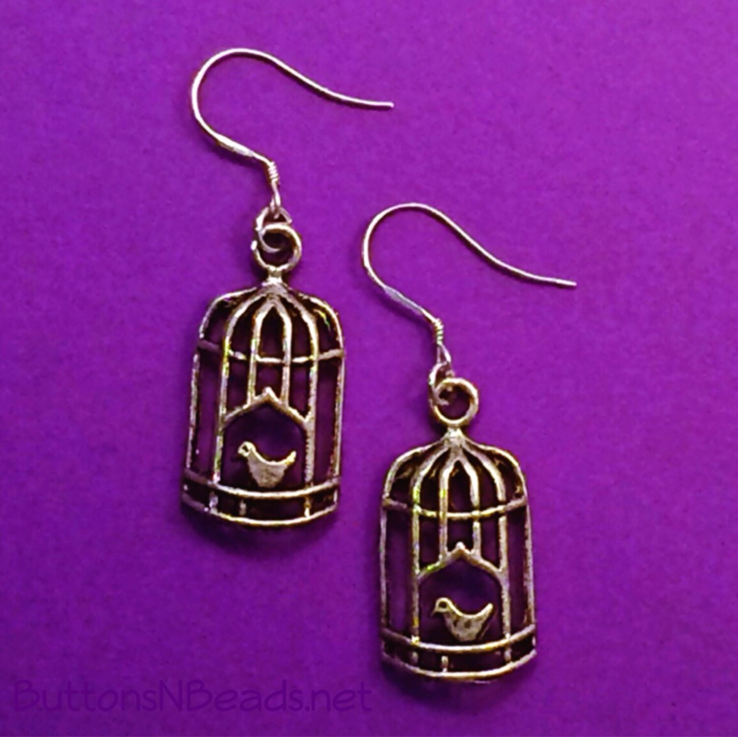 Bird Cage Earrings